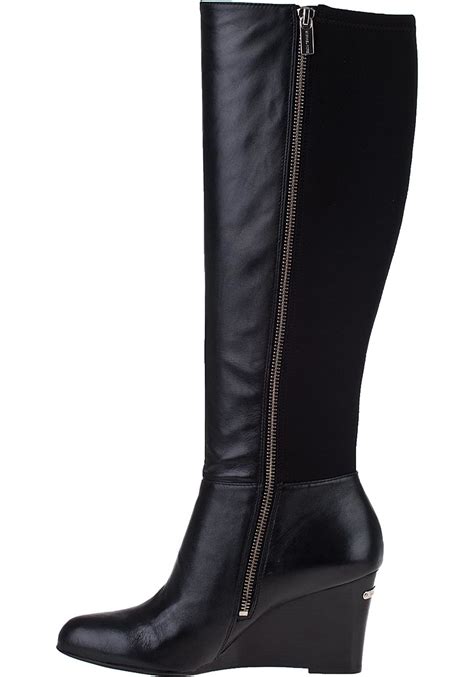 michael kors boots bromley|Michael Kors bromley wedge boot.